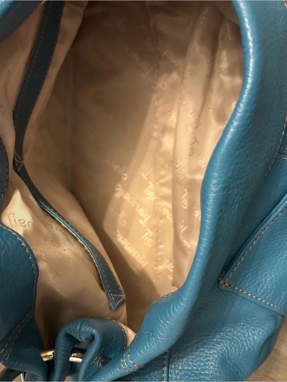 Tignanello pebbled leather